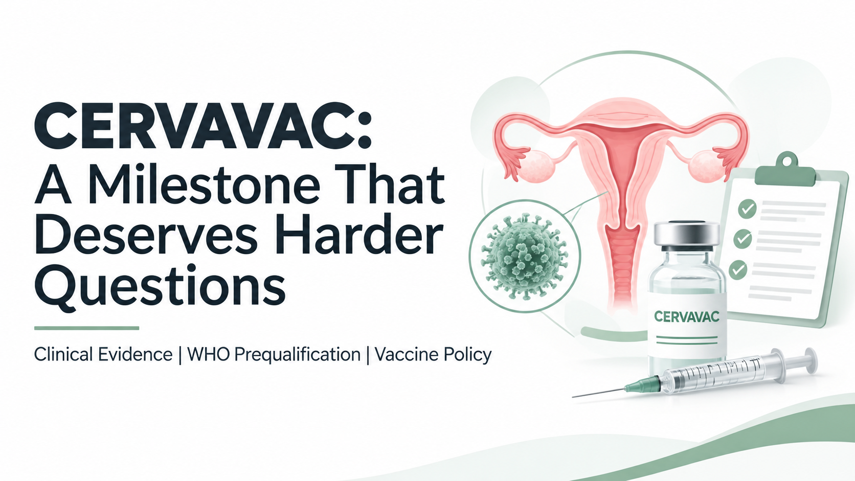 CERVAVAC: Evidence, WHO Prequalification & Vaccine Policy